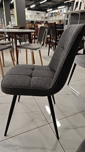 Стул на металлокаркасе Texas 4 поворотный темно-зеленый / черный из шоурума 10